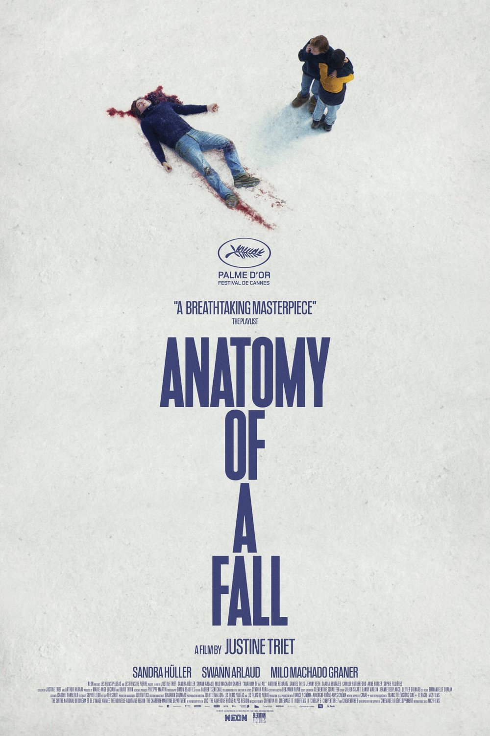 L'affiche du film Anatomy of a Fall [2023]