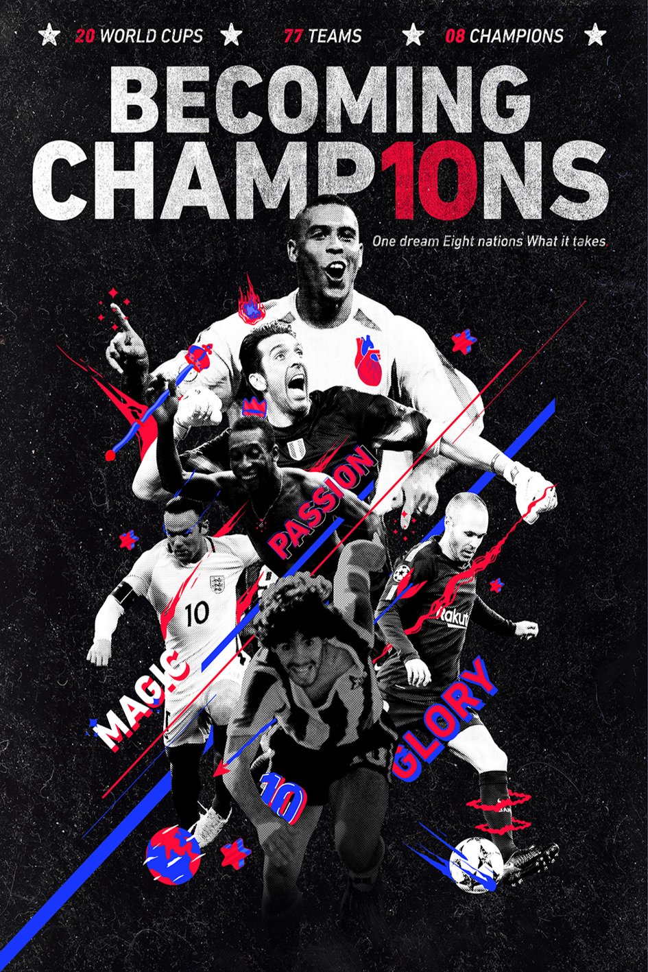 L'affiche du film Becoming Champions
