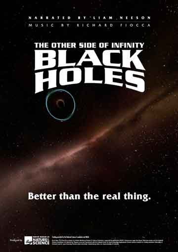 L'affiche du film Black Holes: The Other Side of Infinity