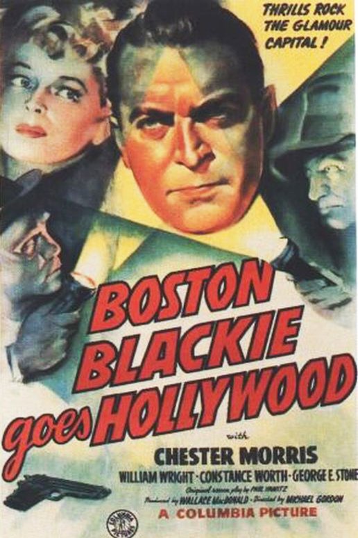 L'affiche du film Boston Blackie Goes Hollywood