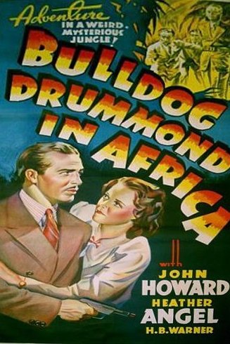 L'affiche du film Bulldog Drummond in Africa