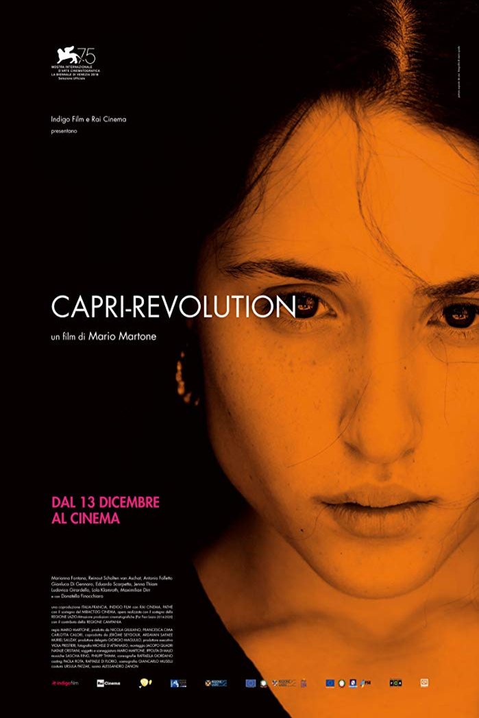 Italian poster of the movie Capri-Revolution