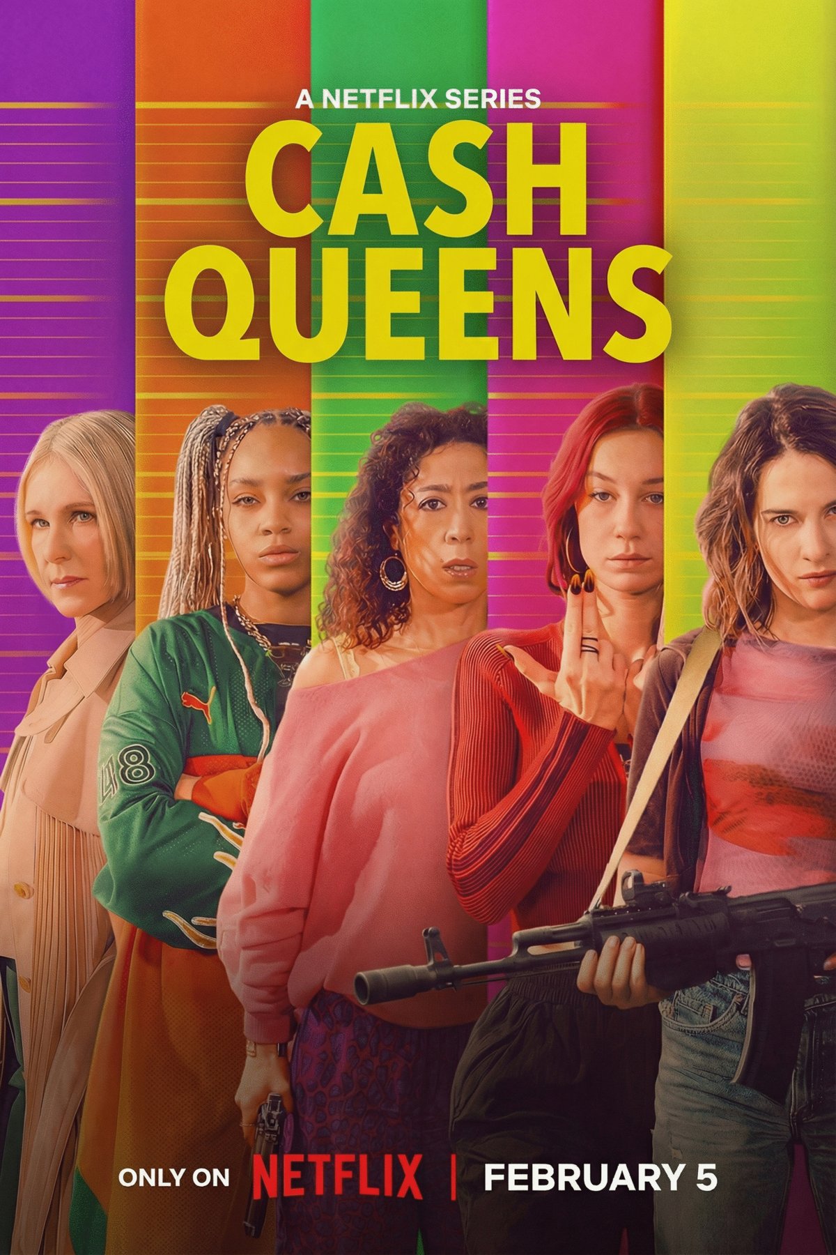 L'affiche du film Cash Queens