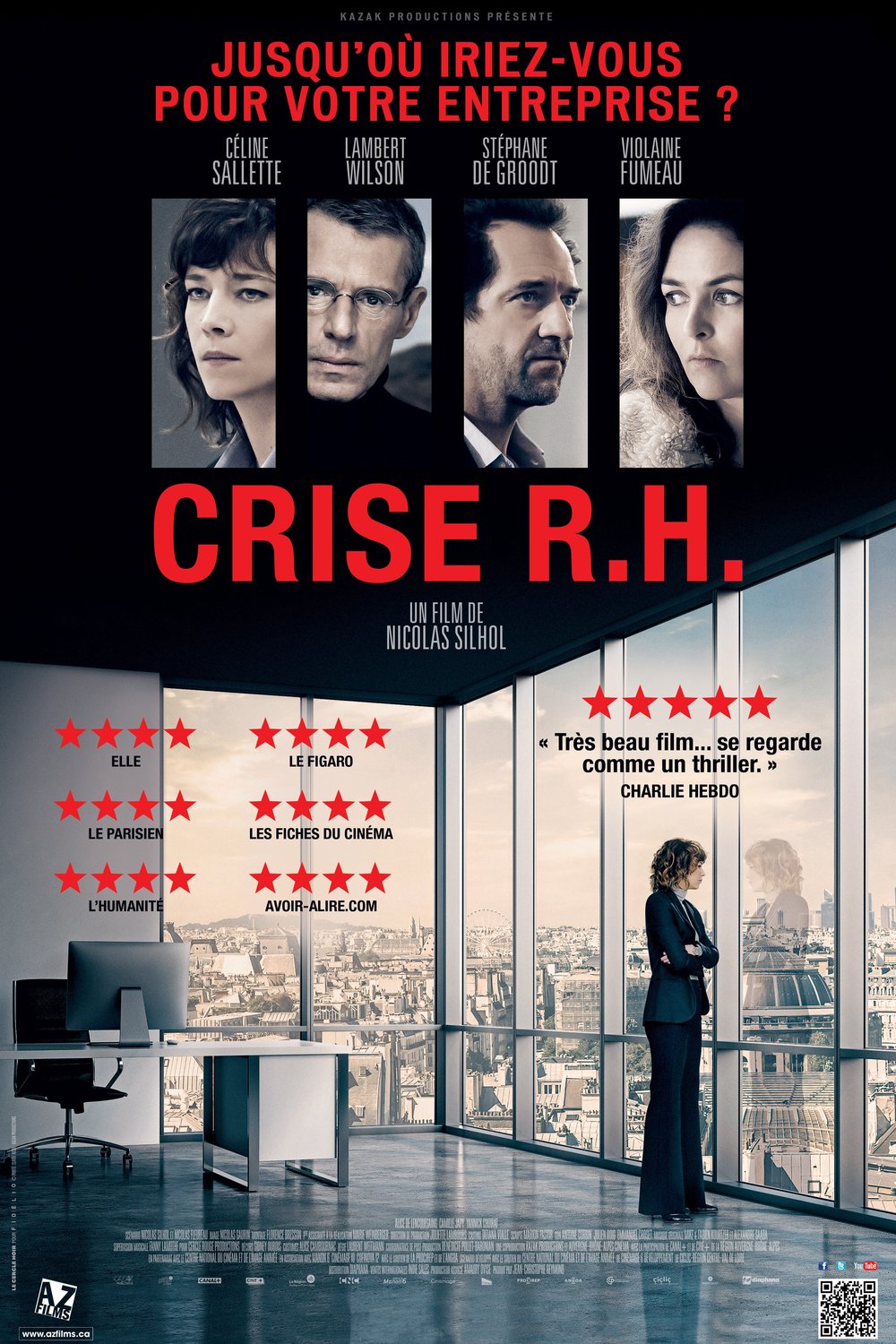 L'affiche du film Crise R.H.