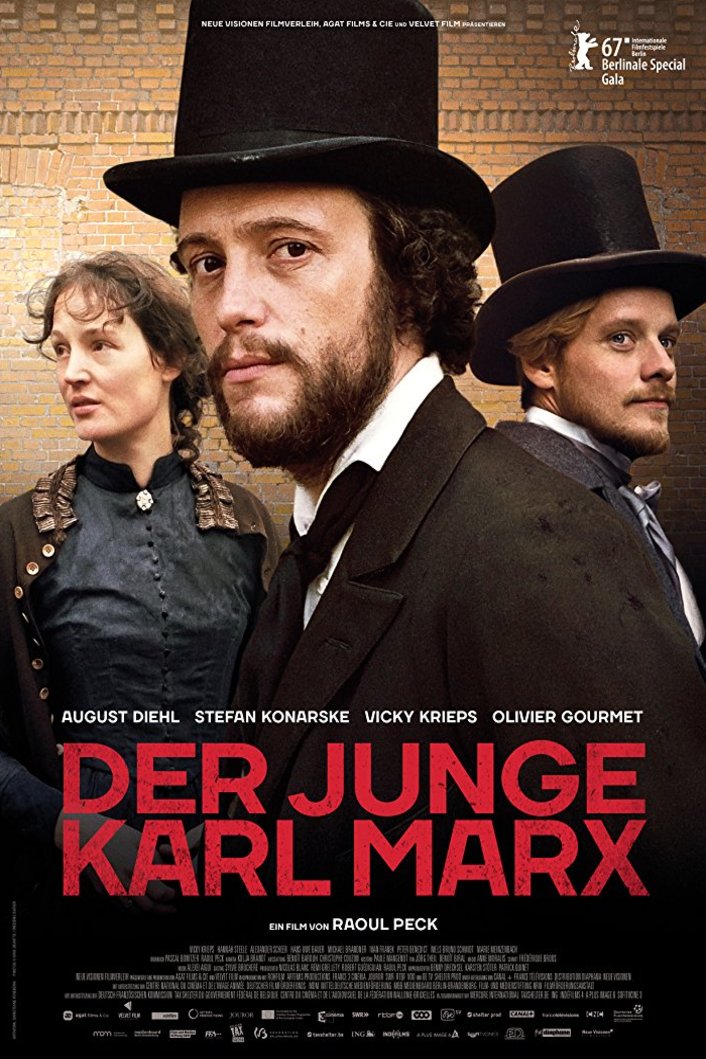 L'affiche du film Der junge Karl Marx [2017]