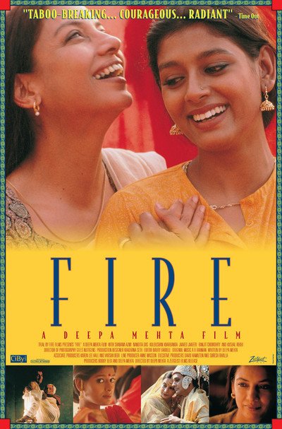 L'affiche du film Fire [1996]