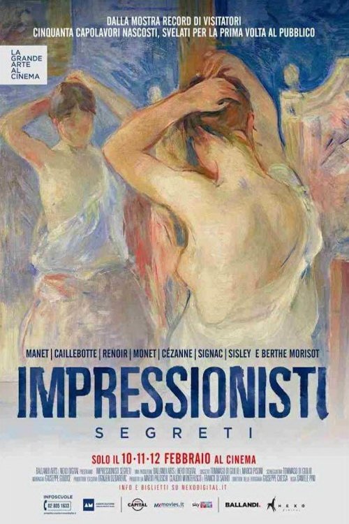 Italian poster of the movie Secret Impressionists