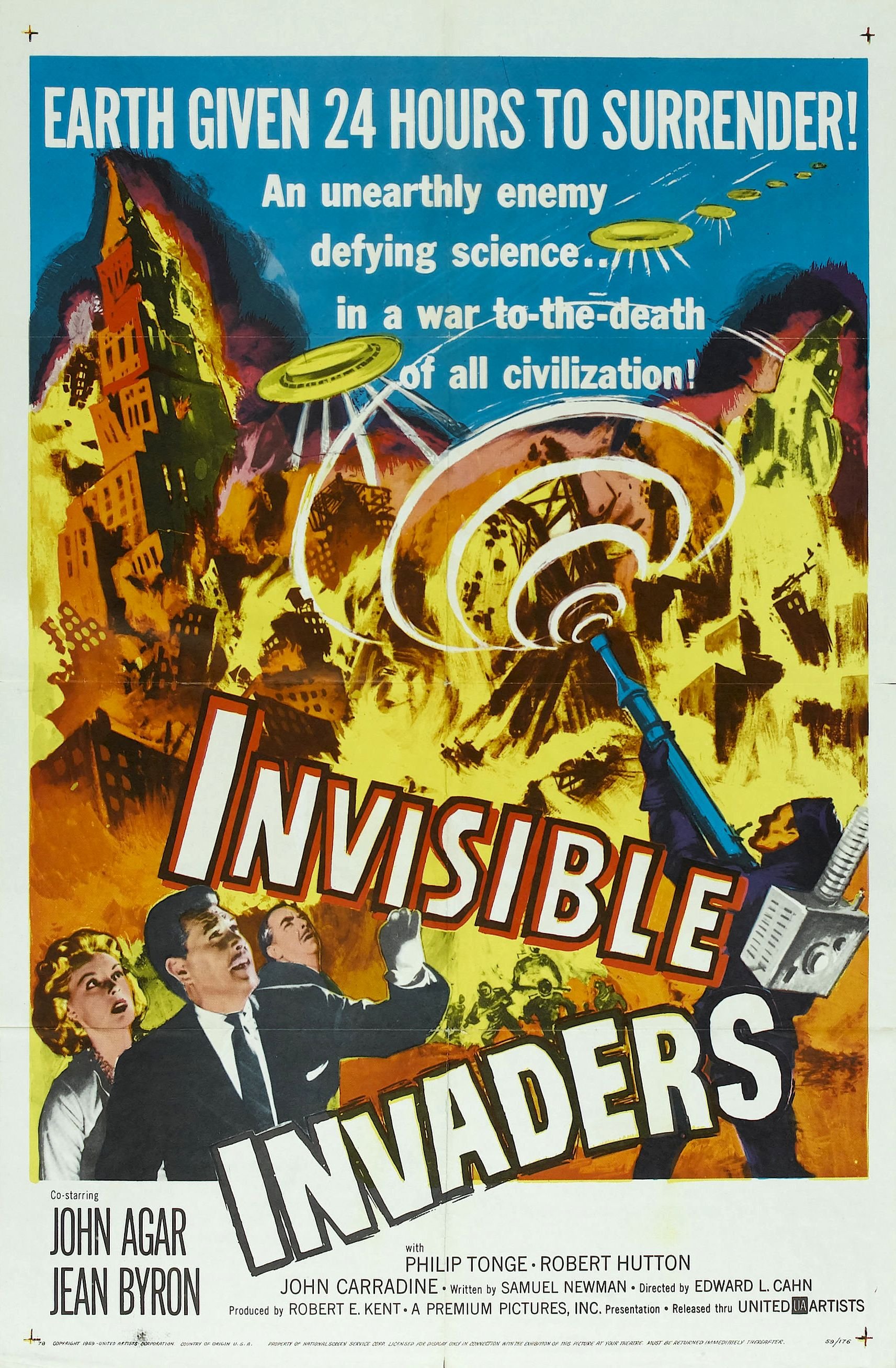Invisible Invaders [1959] by Edward L. Cahn