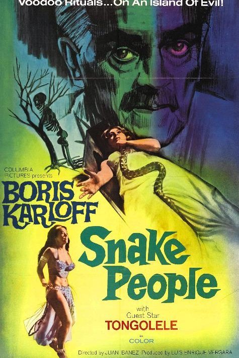 L'affiche du film Isle of the Snake People