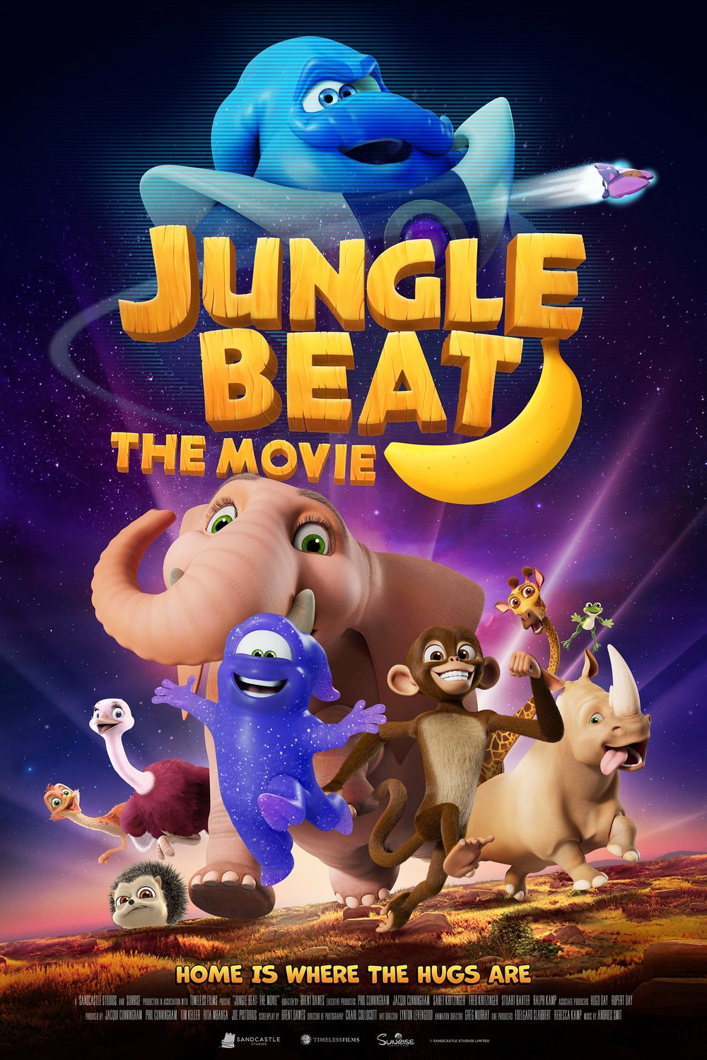 L'affiche du film Le rythme de la jungle [2020]