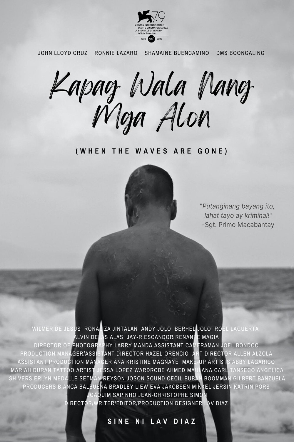 Filipino poster of the movie When the Waves Are Gone