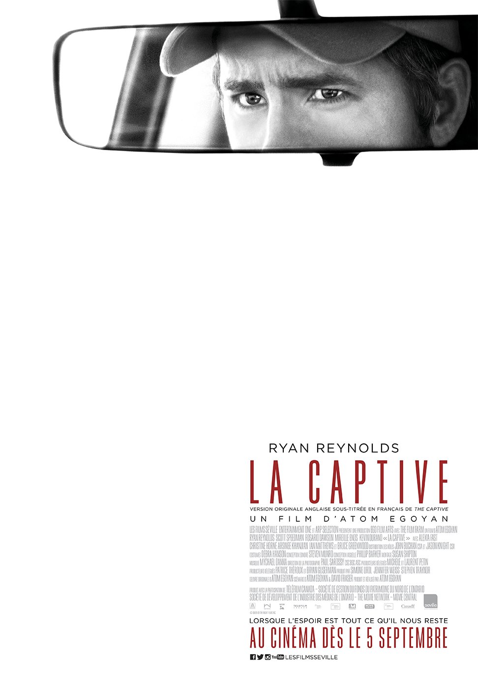 L'affiche du film La Captive v.f.