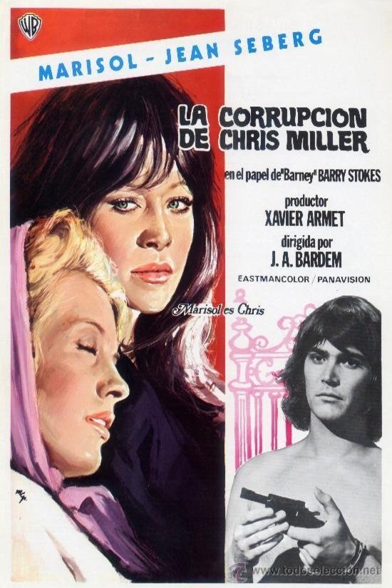 Spanish poster of the movie The Corruption of Chris Miller
