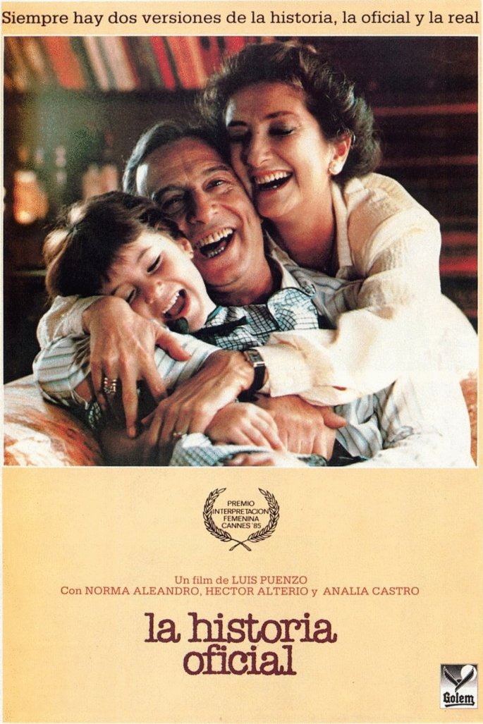 Spanish poster of the movie The Official Story