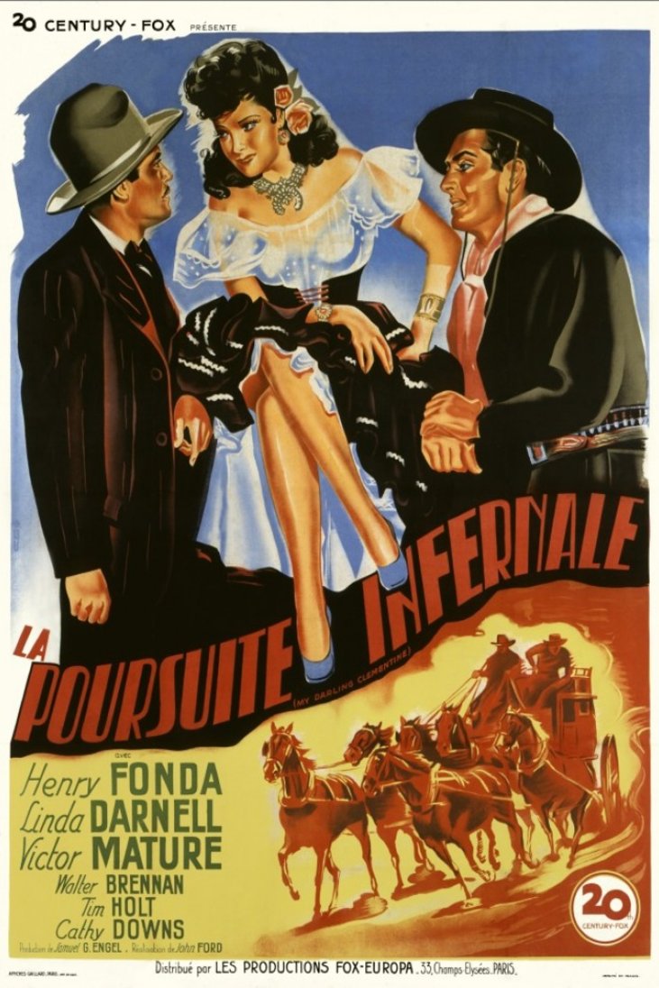 L'affiche du film La Poursuite infernale
