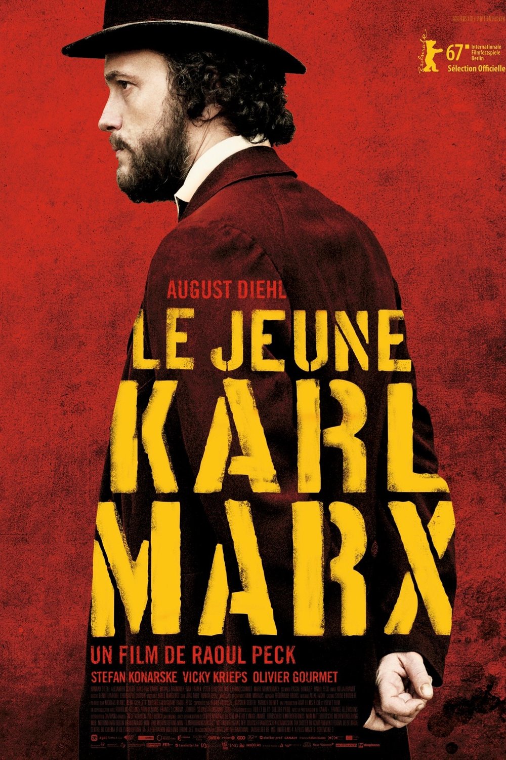L'affiche du film Der junge Karl Marx
