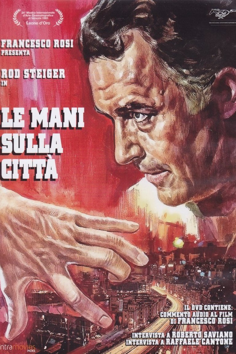 L'affiche originale du film Hands over the City en italien
