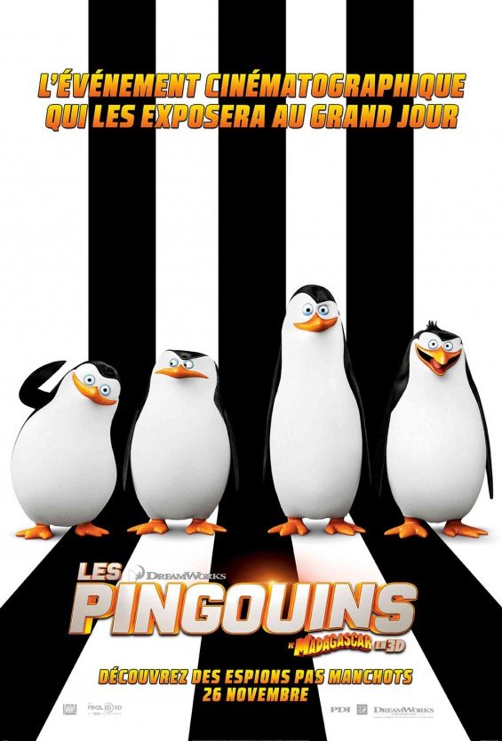Poster of the movie Les Pingouins de Madagascar v.f.
