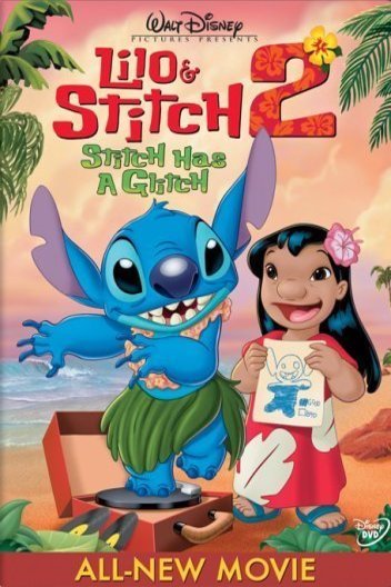 L'affiche originale du film Lilo & Stitch 2: Stitch Has a Glitch en anglais
