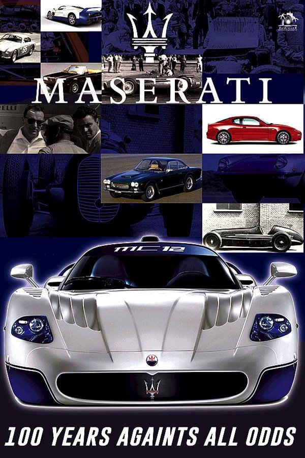 L'affiche du film Maserati: A Hundred Years Against All Odds