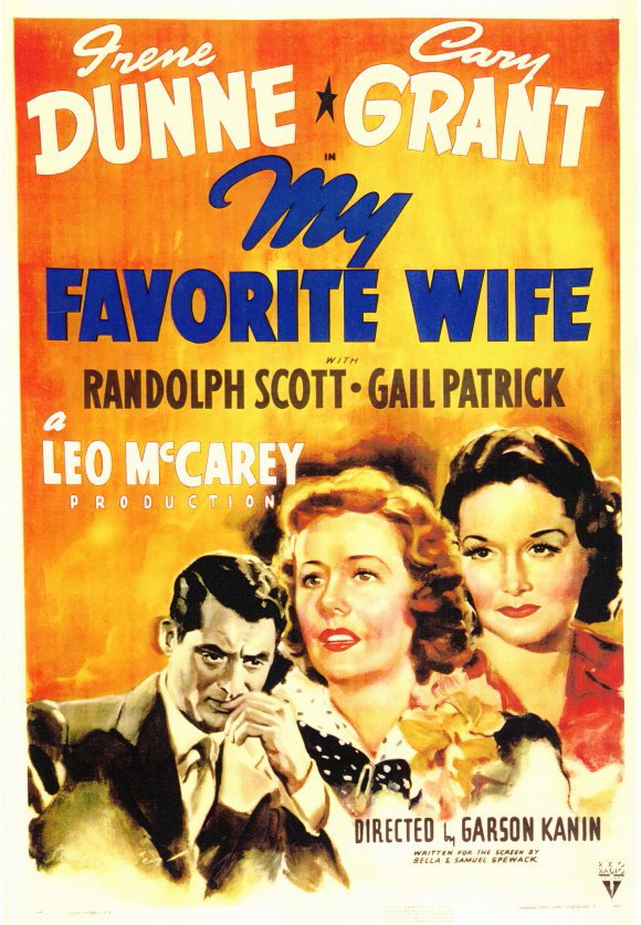L'affiche du film My Favorite Wife