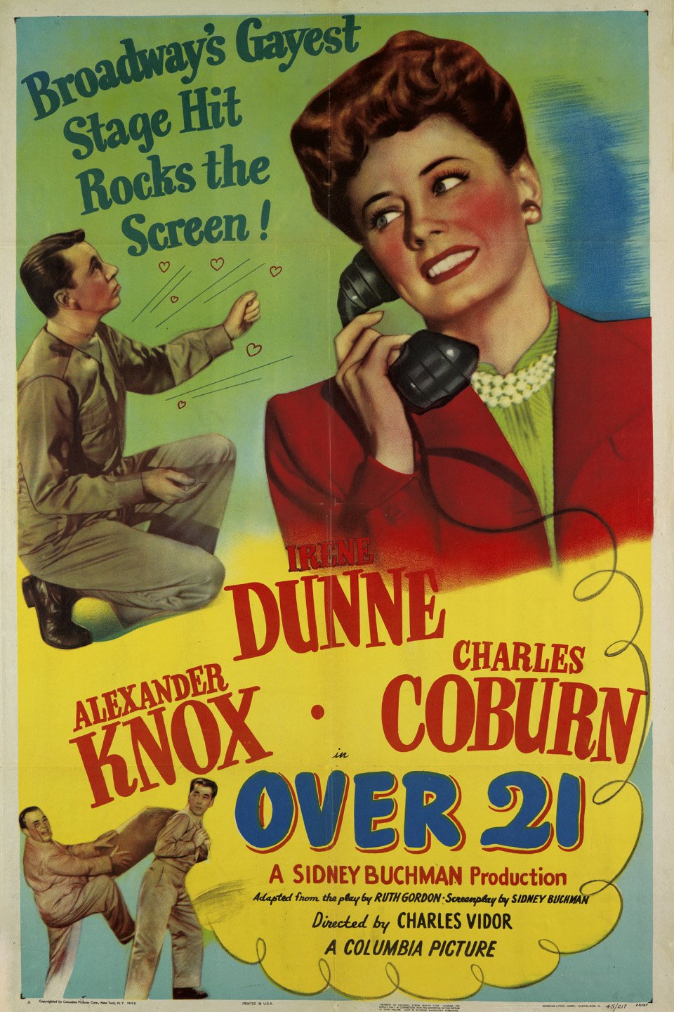 L'affiche du film Over 21