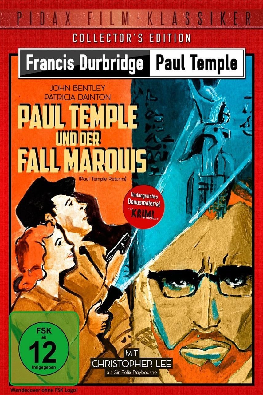 L'affiche du film Paul Temple Returns