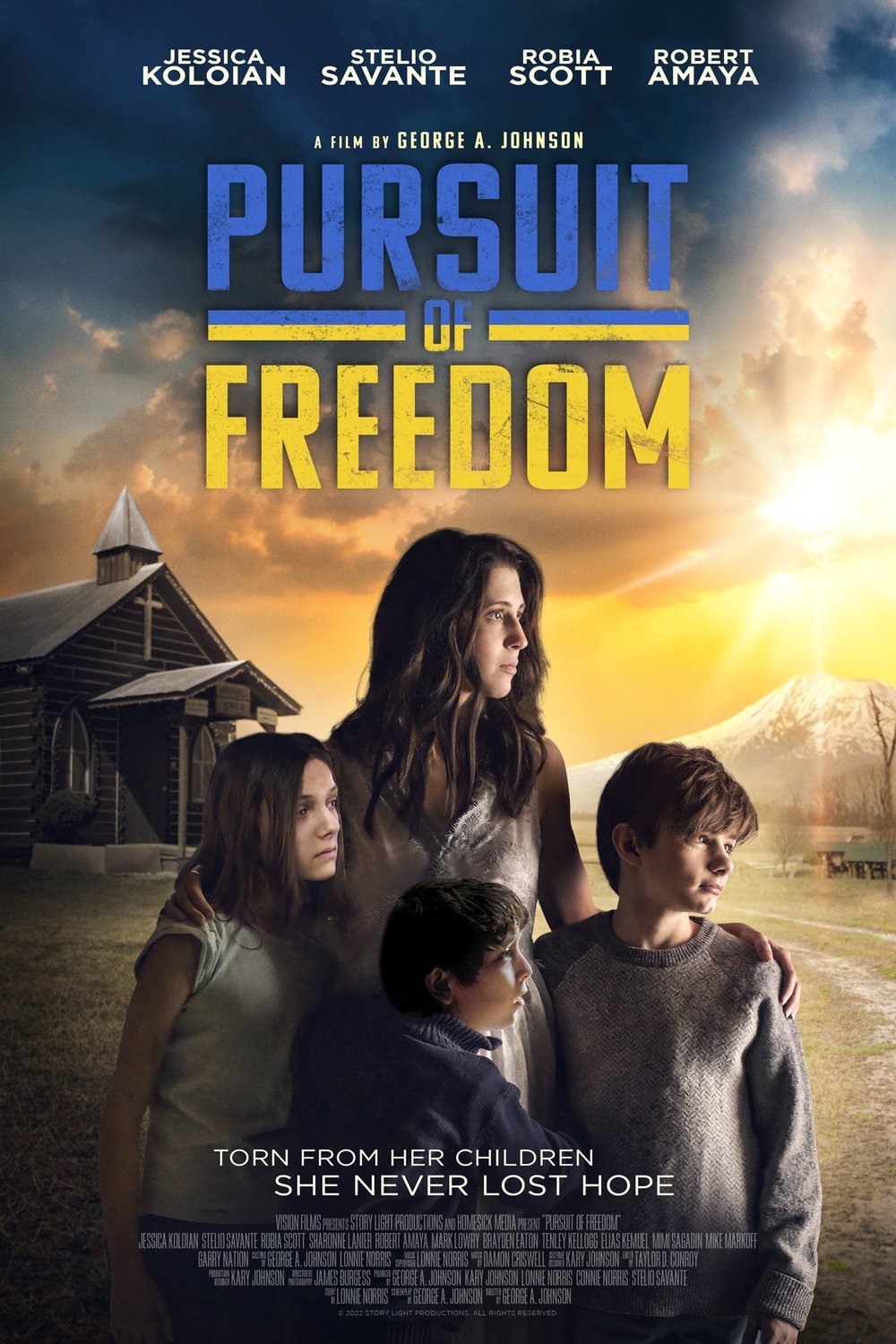 L'affiche du film Pursuit of Freedom