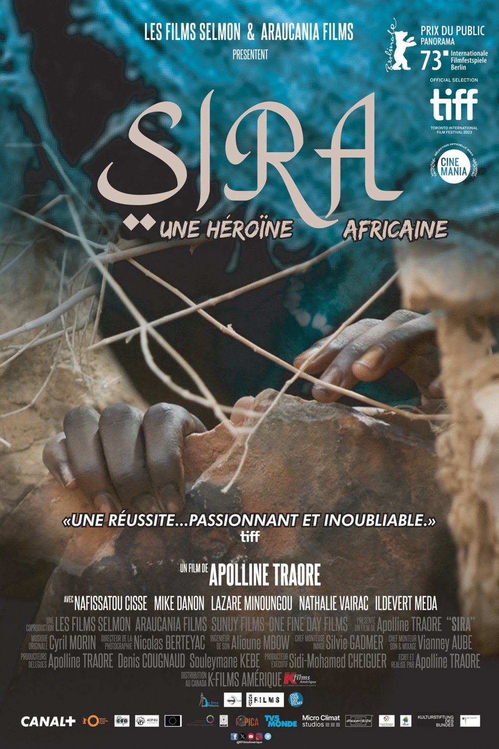L'affiche du film Sira, une héroïne africaine [2023]