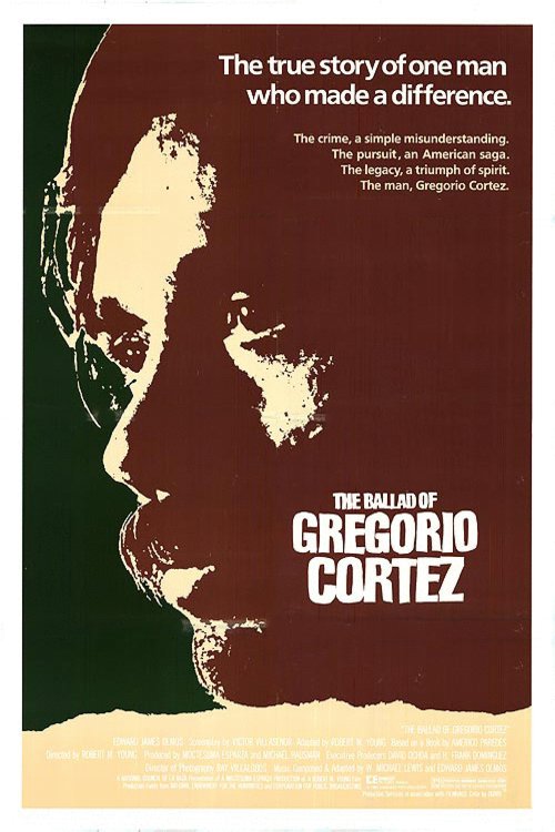 L'affiche du film The Ballad of Gregorio Cortez