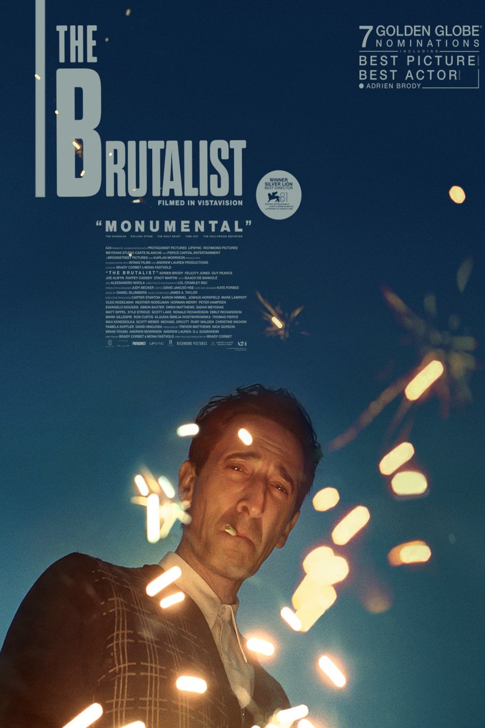 Poster of the movie The Brutalist [2024]