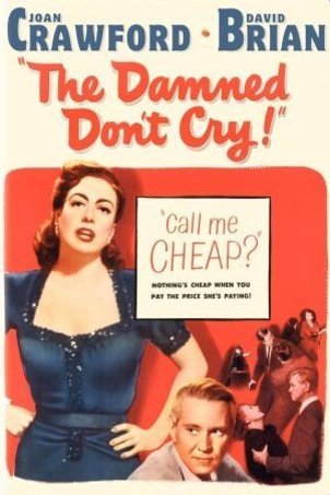 Poster of the movie The Damned Don't Cry