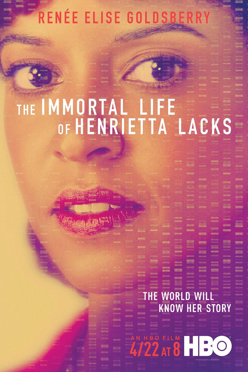 L'affiche du film The Immortal Life of Henrietta Lacks