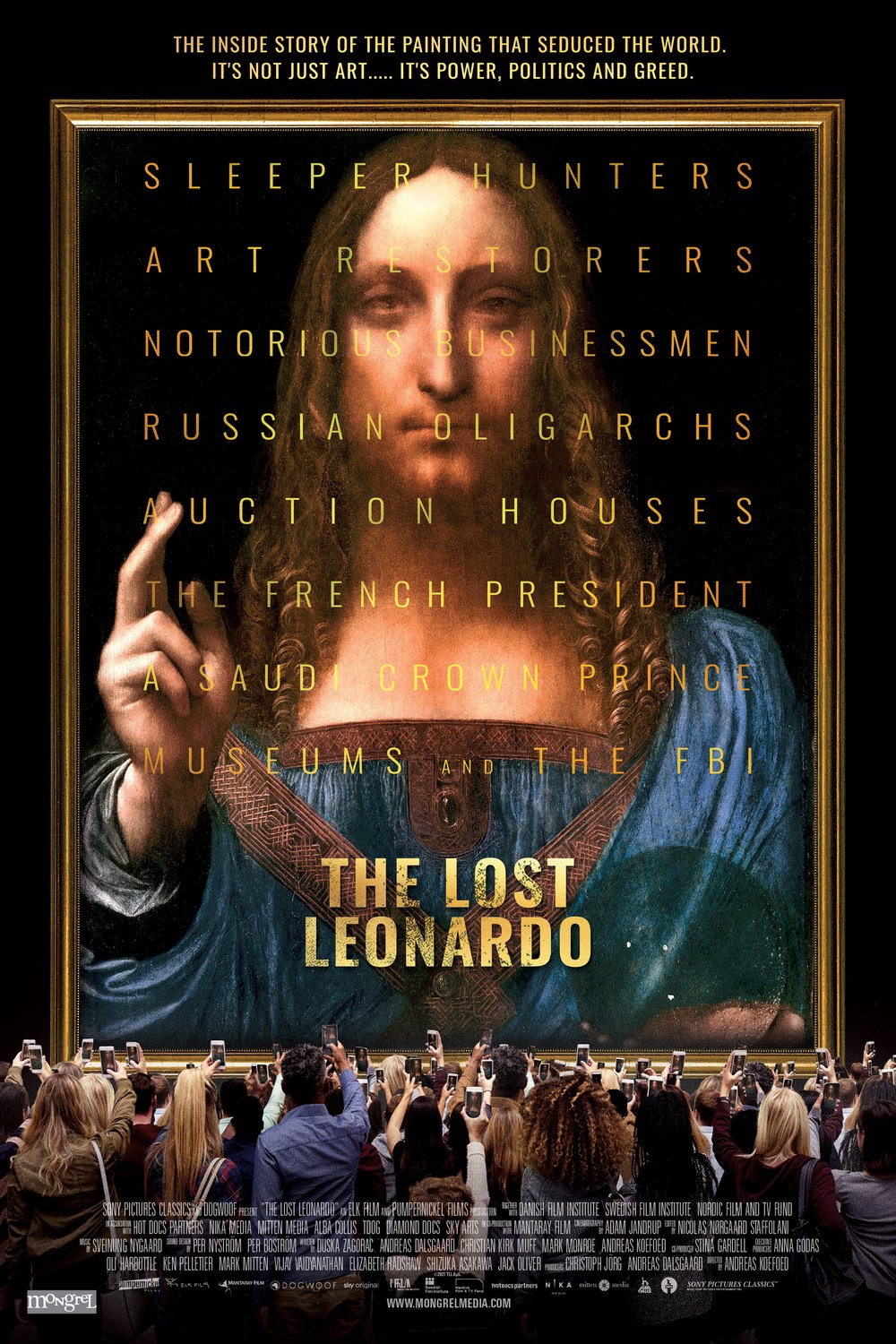 L'affiche du film The Lost Leonardo [2021]