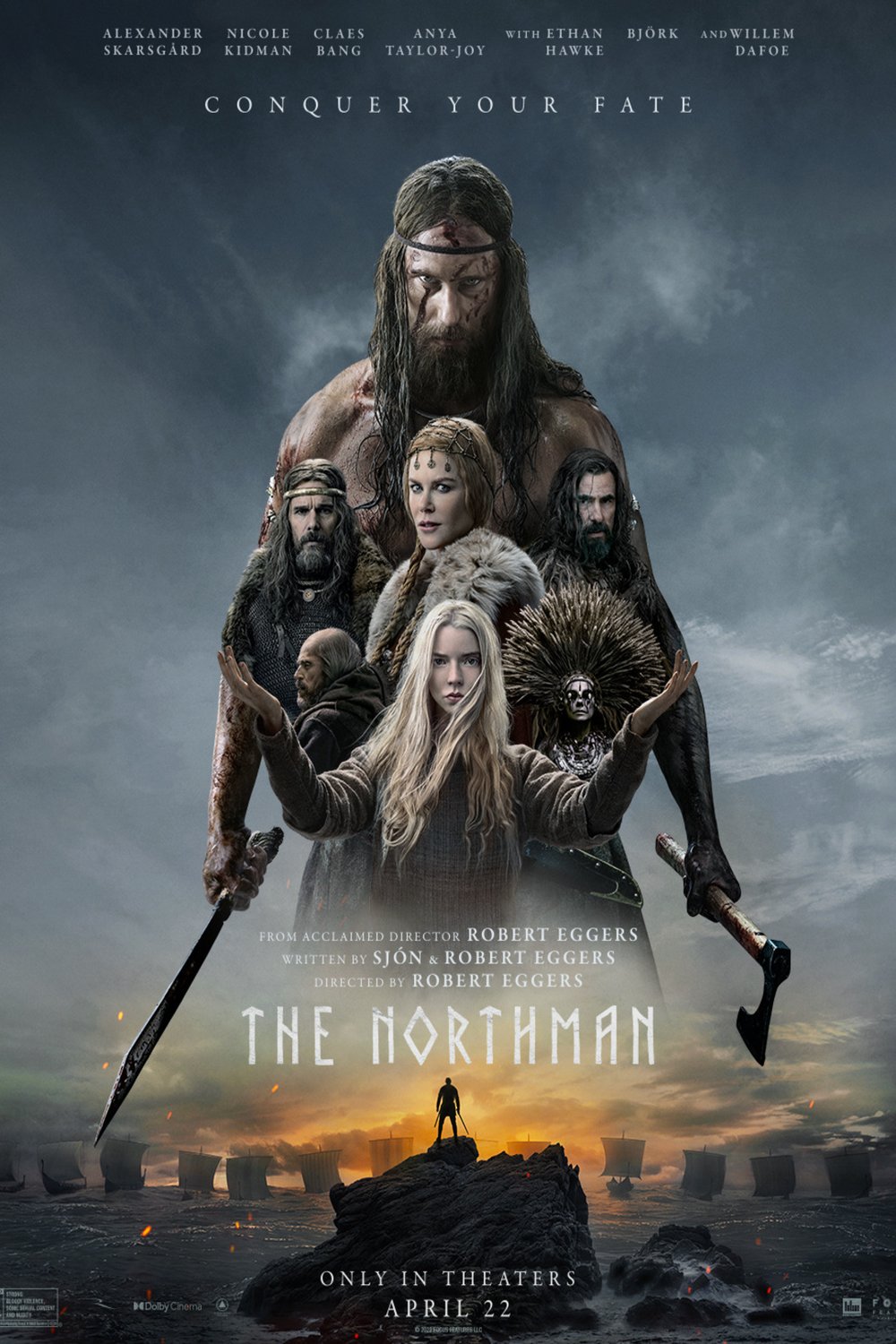 L'affiche du film The Northman