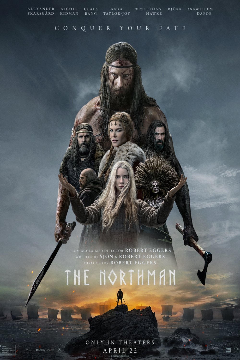 L'affiche du film The Northman [2022]