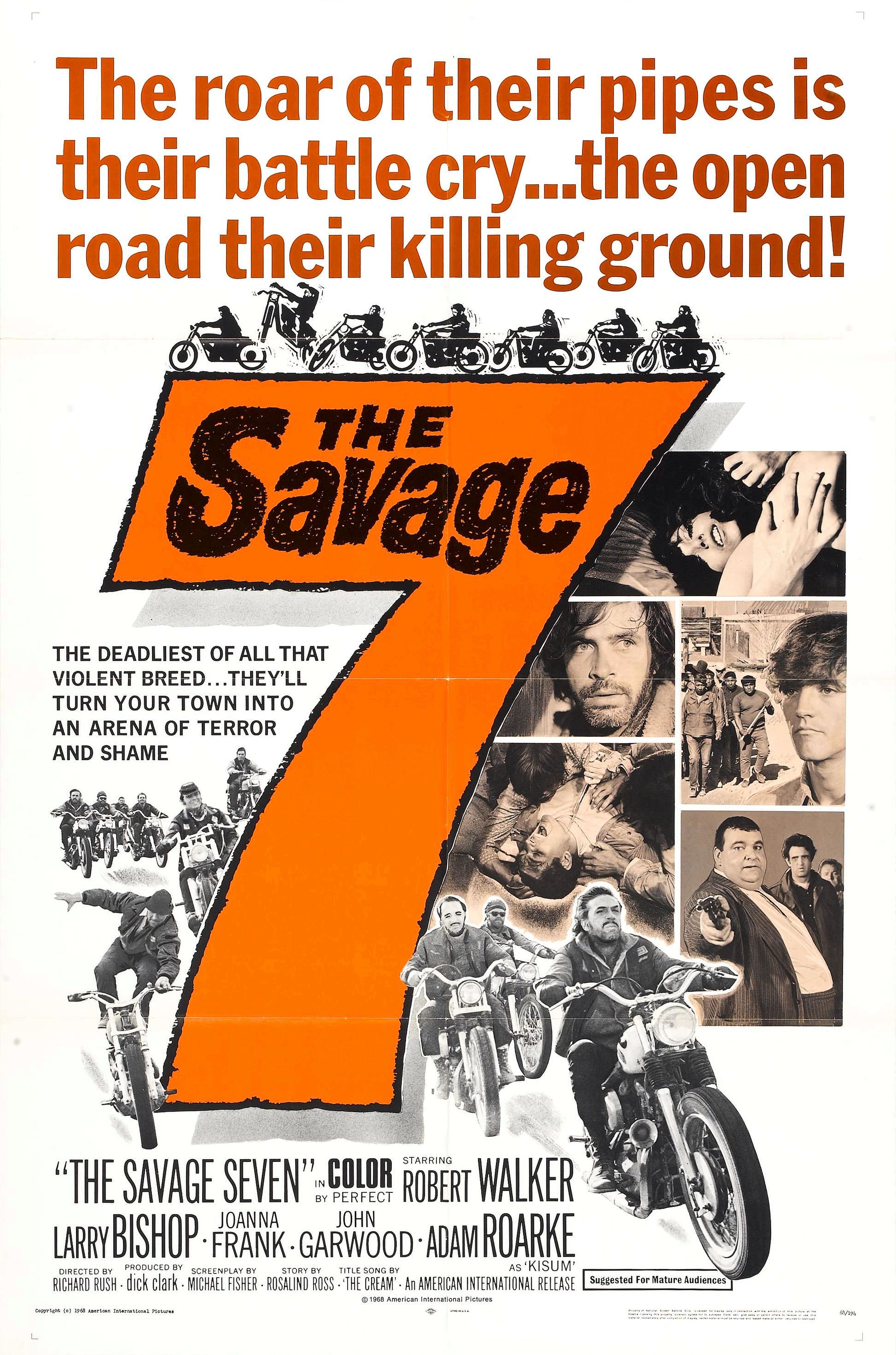 L'affiche du film The Savage Seven