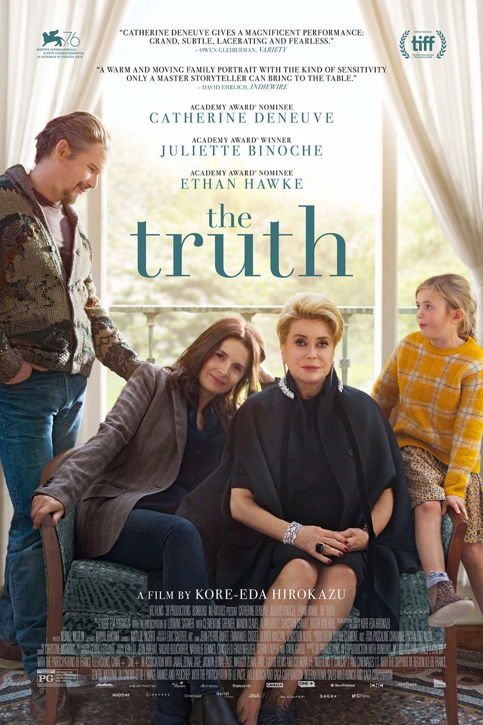 L'affiche du film The Truth