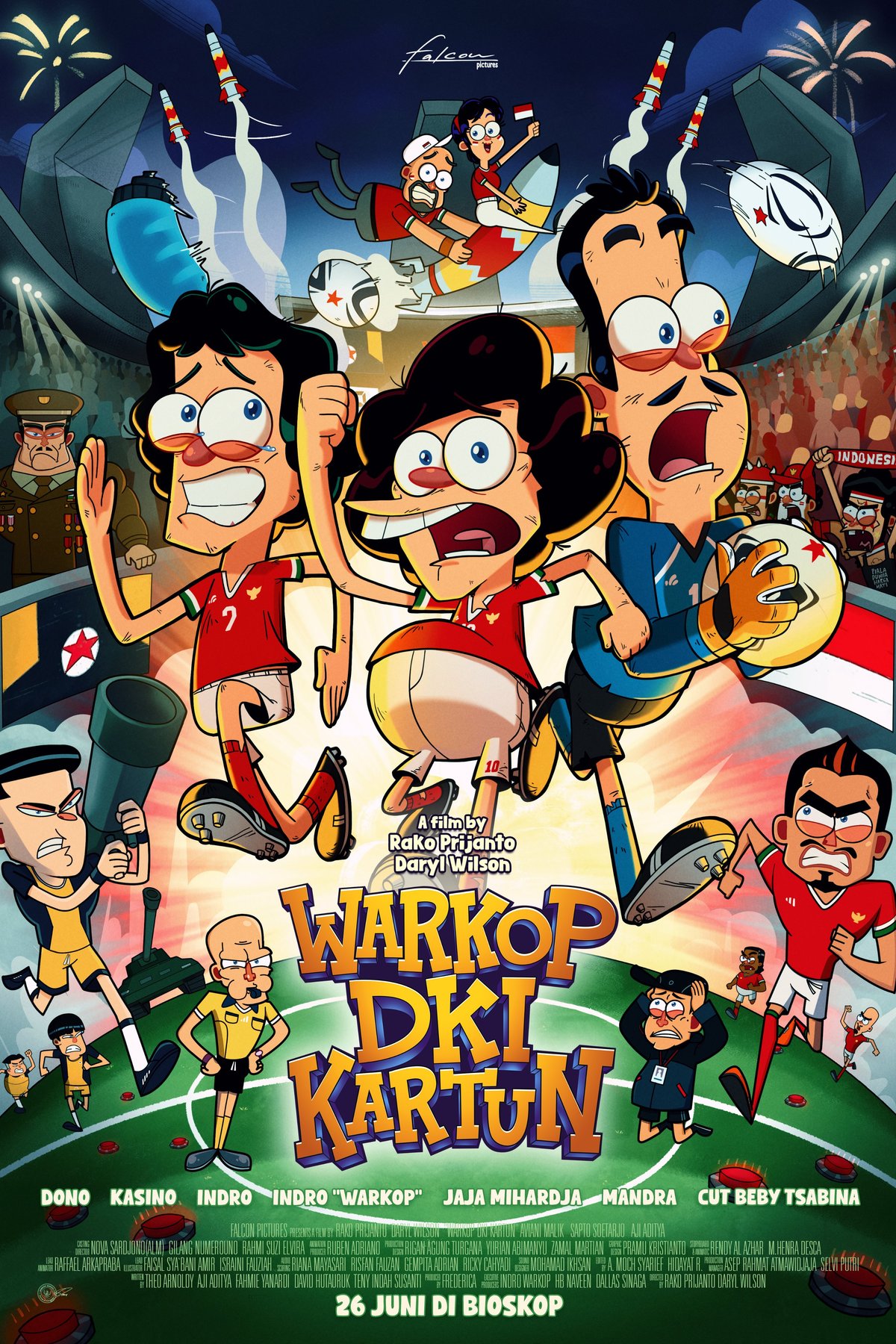 L'affiche du film Warkop DKI Kartun [2025]