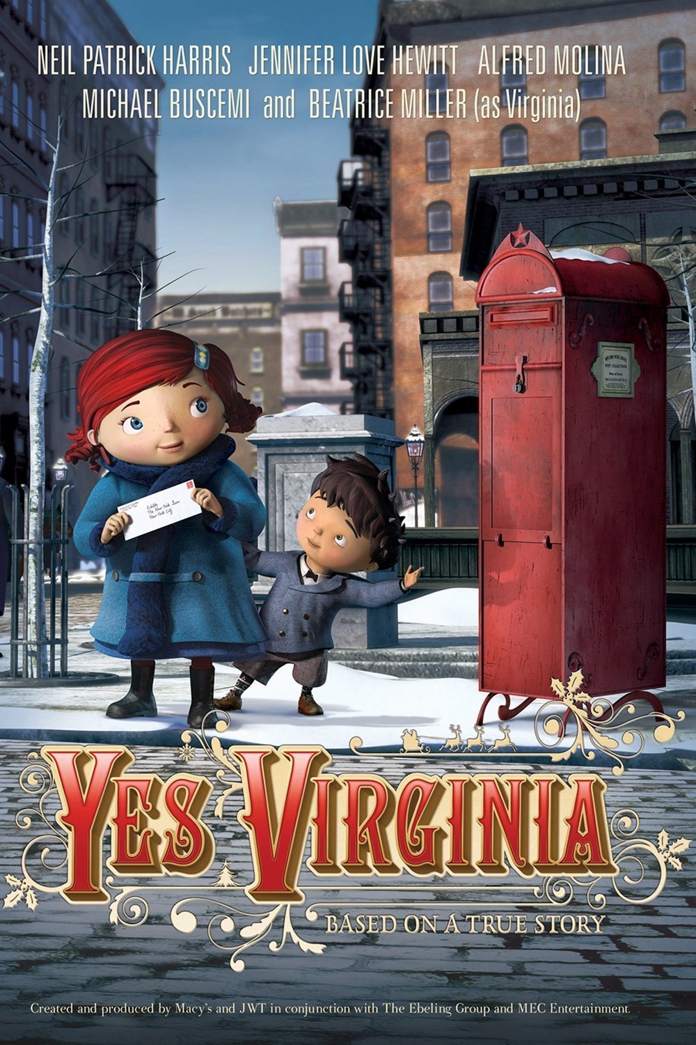 L'affiche du film Yes, Virginia