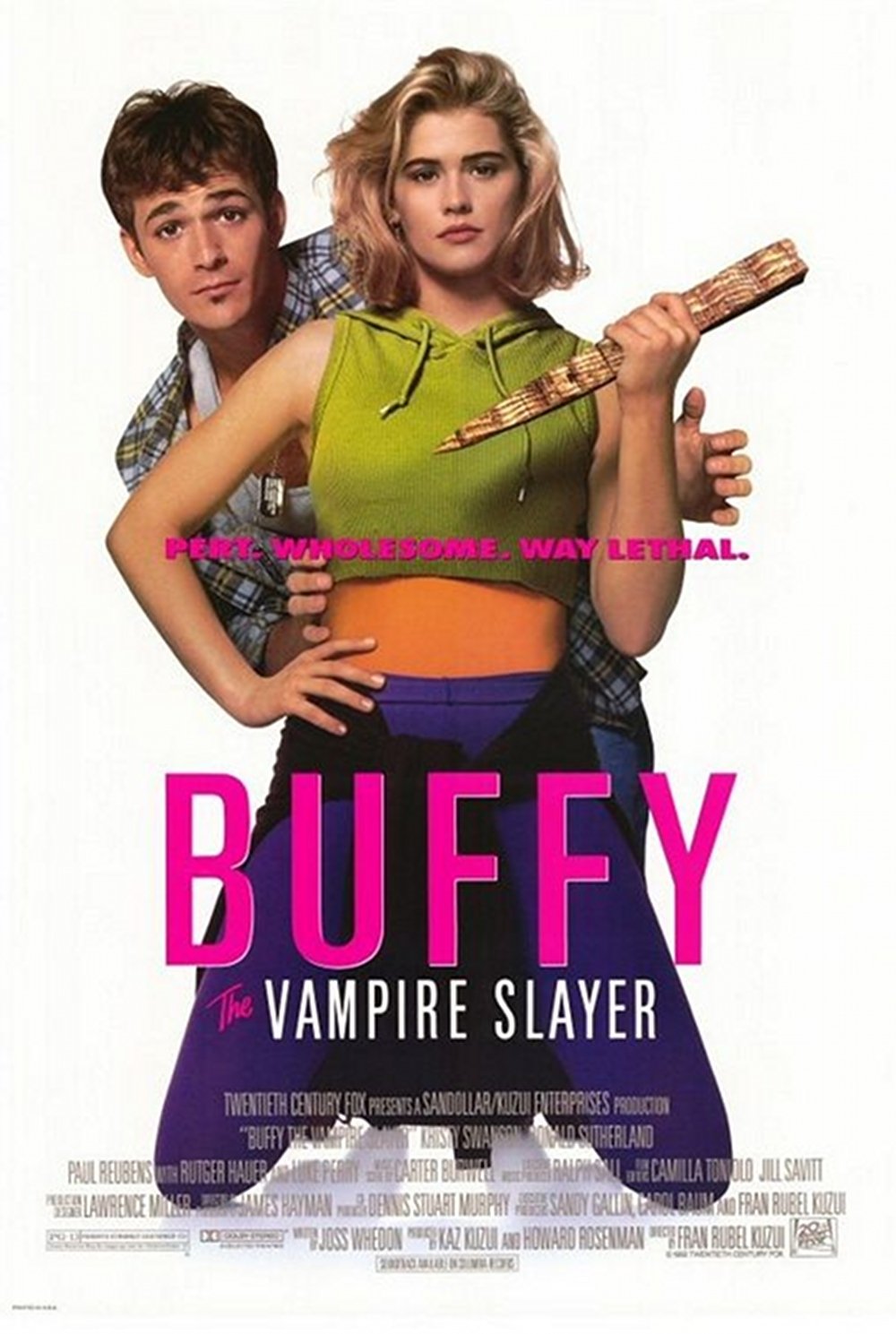 L'affiche du film Buffy the Vampire Slayer