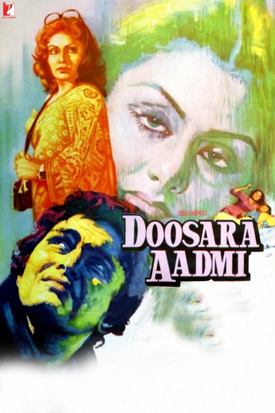 L'affiche originale du film Doosara Aadmi en Hindi