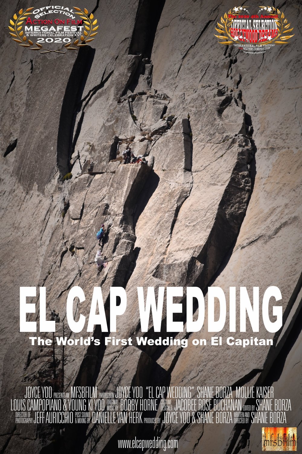L'affiche du film El Cap Wedding