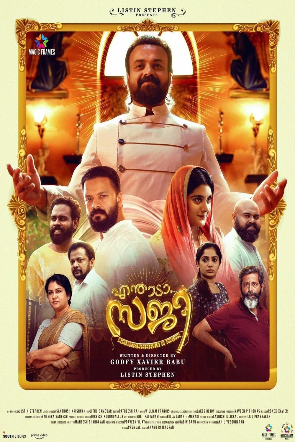 Malayalam poster of the movie Enthada Saji