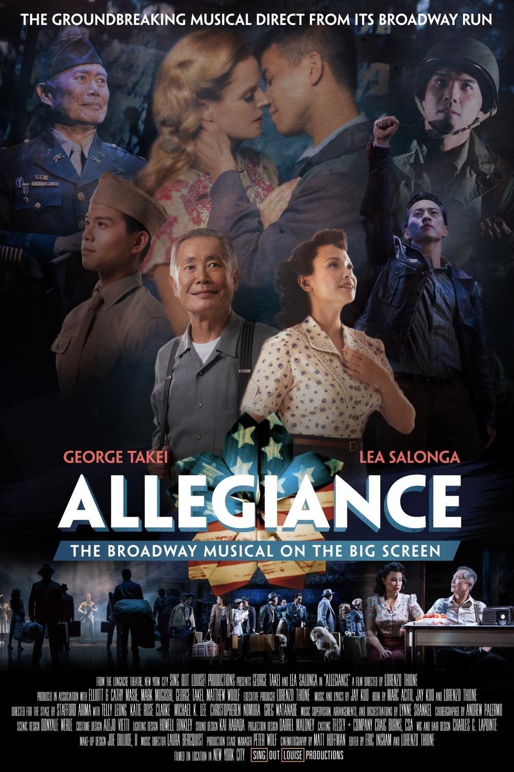 L'affiche du film George Takei's Allegiance