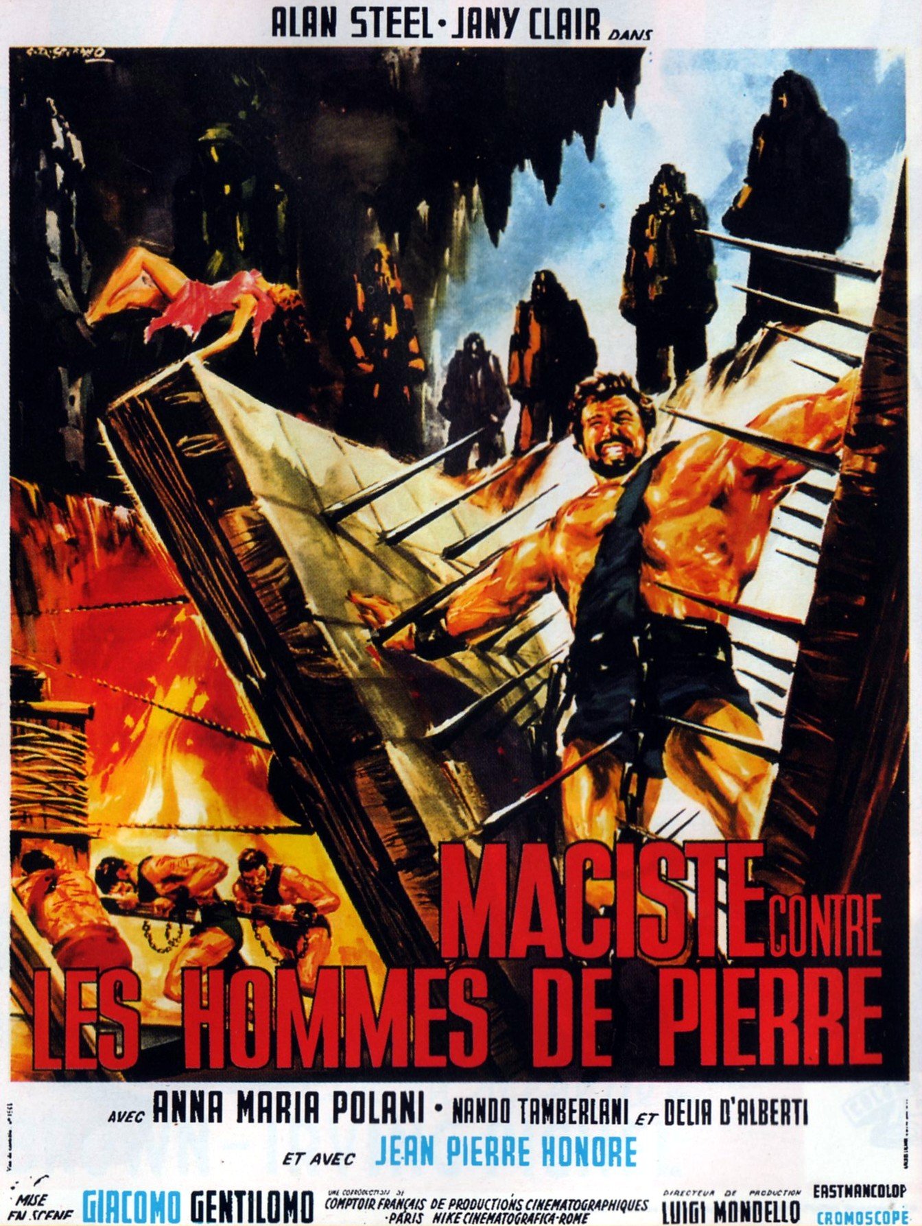 L'affiche du film Maciste e la regina di Samar [1964]