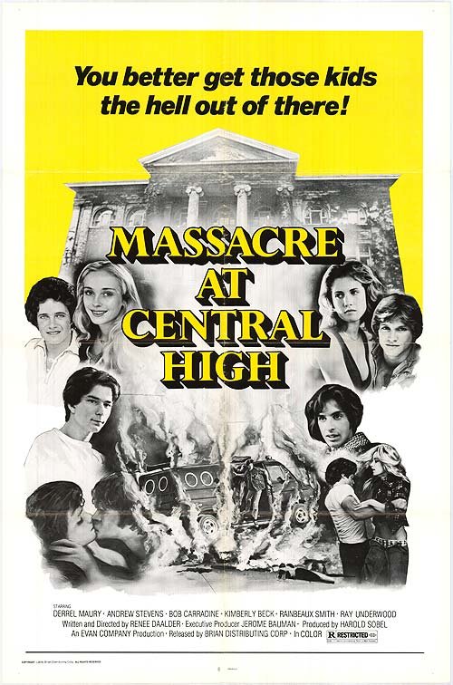 L'affiche du film Massacre at Central High