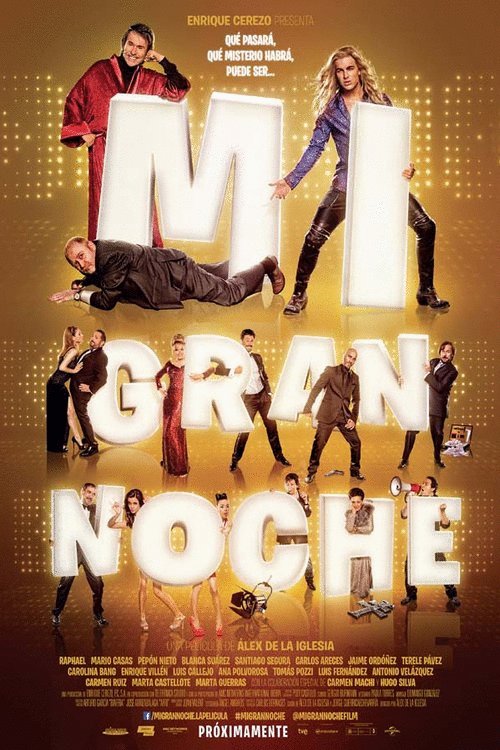 L'affiche du film Mi gran noche