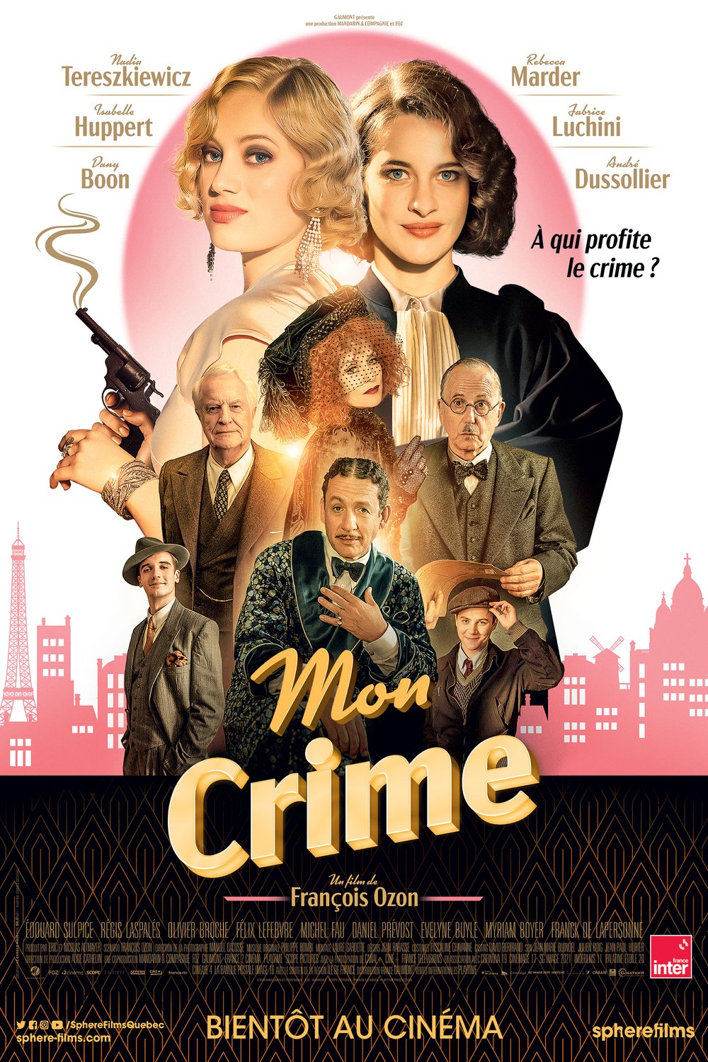 L'affiche du film Mon crime