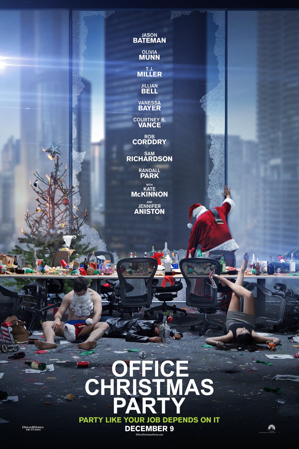 L'affiche du film Office Christmas Party